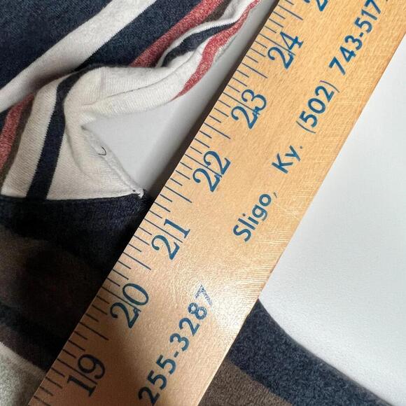 Greg Norman Collection Polo Shirt Striped M Multicolor Cotton Golf Casual - Picture 5 of 9